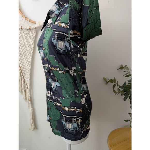 mervyn's mark from the mgm collection vintage button down shirt - Picture 4 of 13